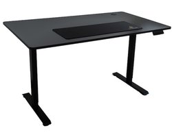 Opulenze Alto nero S – Elektrisch verstelbaar zit/sta-bureau – Zwart – 60×120 cm inclusief Mousepad