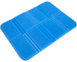 Opvouwbaar Foam Zitkussen voor Buiten - Geïsoleerde Opvouwbare Zitmat, Draagbaar, Waterdicht - Outdoor Garden Camping Picknick Wandelen Hiken - Blauw