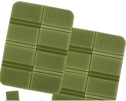 Opvouwbaar Foam Zitkussen voor Buiten - Geïsoleerde Opvouwbare Zitmat, Draagbaar, Waterdicht - Outdoor Garden Camping Picknick Wandelen Hiken - Groen