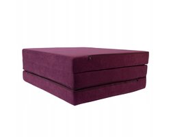 Opvouwbaar Kampeermatras 195x80x9cm - Comfortabel en compact