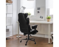 Opvouwbaar Logeerbed – Vouwbed – Gastbed – Studentenbed – Campingbed – Draagvermogen 150 kg – 13 cm Comfortabele Matras – Zwart