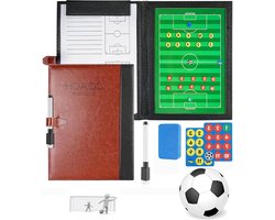 Opvouwbaar magnetisch voetbal tactiektbord coach board - Professional kwaliteit