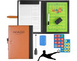 Opvouwbaar magnetisch voetbal tactiektbord - Professioneel coach board met draagtas