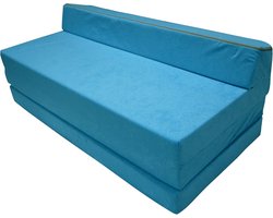 Opvouwbaar Matras met Hoofdeinde 200x120x10 cm - Slaapbank en Gastenbed