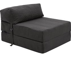 Opvouwbaar Matras - Volwassen Vouwmatras 1 Persoons - Logeermatras Opvouwbaar - Logeermatrassen - Inklapbaar Matras Logeerbed