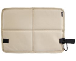 Opvouwbaar zitmatje met karabijnhaak | Zitkussen voor buiten & reizen | Waterdicht 600D Oxford met PE-schuim | Kampeerkussen | Reiskussen | Lichtgewicht & draagbaar voor picknick, festival, vissen, wandelen en kamperen