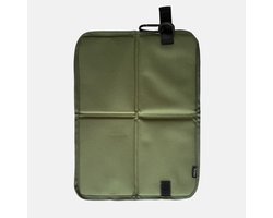 Opvouwbaar zitmatje met karabijnhaak | Zitkussen voor buiten & reizen | Waterdicht 600D Oxford met XPE-schuim | Kampeerkussen | Reiskussen | Lichtgewicht & draagbaar voor picknick, festival, vissen, wandelen, strand en kamperen | Groen