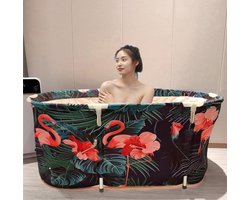 Opvouwbare Badkuip - Opvouwbaar Bad - Draagbaar - Badmat - Vrijstaand Voor Tuin & Badkamer