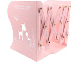 Opvouwbare Boekenkast van Metaal met Retractable Functie - Creatieve Stationery, Cartoon Design, Perfect voor Studenten en Boekenliefhebbers