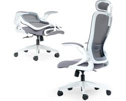 Opvouwbare bureaustoel voor kleine ruimtes | Ergonomisch ontwerp met hoge rebound mesh | Computer bureaustoel voor gaming | Voor volwassenen en kinderen | Opvouwbaar & Compact