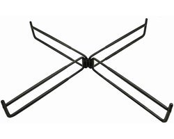 Opvouwbare Camping Standaard - Krukje Tafel - Buiten Koken - Vier Verstelbare Poten - 30 x 16 x 6 cm