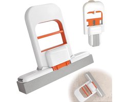 Opvouwbare Desk Cup met Zelfuitwringende Spons - Handige Oplossing voor Nat en Droog Schoonmaken in Keuken, Badkamer en Auto Interieur