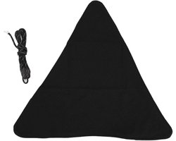 Opvouwbare Driehoek Kruk Doek - Multifunctionele Camping Stoel voor Vissen - Draagbare Anti Kras Canvas Kruk Hoes