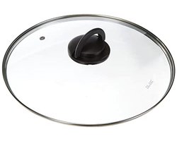Opvouwbare glazen deksel voor pannen 28 cm