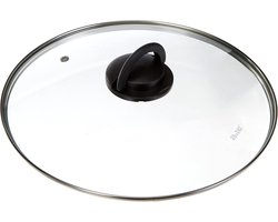 Opvouwbare glazen deksel voor pannen 28 cm