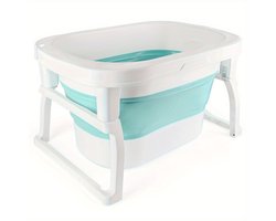 Opvouwbare Hondenbadkuip – Dierenbad – Hondenwasbak – Vouwbad – Reisbaden – Compact En Ruim 51x75x43 cm – Waterdicht PVC Met Afvoerplug