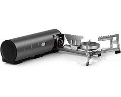 Opvouwbare Kampeerkachel - Draagbaar Fornuis - Buiten Koken - 3 Versnellingen - 32 x 14 x 15 cm - Metaal