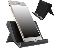 Opvouwbare Laptop & Smartphone Standaard I Laptop Stand I Opvouwbare Laptop Standaard I Kunststof I Inklapbare Standaard I Voor 6-10 Inch I Wit