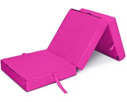 Opvouwbare Matras - Volwassen Vouwmatras - Logeermatras Opvouwbaar - Zetelbed - logeermatrassen - logeer matras - Opvouwbaar Logeerbed 1 persoons