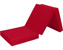 Opvouwbare matras - zetelbed - Volwassen vouwmatras - logeermatras opvouwbaar - Volwassen opvouwbaar matras 1 persoons - logeerbed