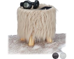 Opvouwbare Opberg Poef - Hocker – Bench – Bench with Storage space - Zitkist – Woonkamer accessoires 31 x 31 cm