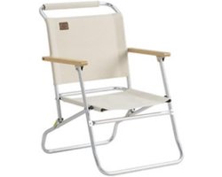 Opvouwbare Stoel - Kampeerstoel Lichtgewicht - Buiten Zitten - Robuust Frame - 500 Lbs Capaciteit - Geel