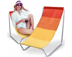 Opvouwbare Strandstoel - Lichtgewicht en Draagbaar Tuinstoel