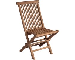 Opvouwbare Teakhouten Eettafelset voor 4 Personen met Kussens, 120x70x75 cm, Weerbestendige Buiten- en Terras Eettafel met Stoelen – Novihome