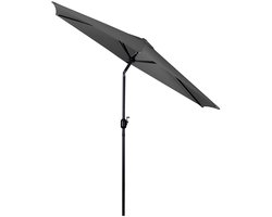 Opvouwbare tuinparasol, 6 segmenten, 300 cm, met hoes Plonos PL-884