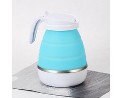 Opvouwbare waterkoker - blauw - waterkokers - waterkoker klein - elektrisch - 0.6L