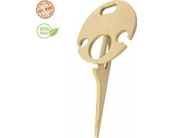 Opvouwbare Wijntafel - Wijn bijzettafel - Glazen houder - Wijn tafel - Picknick tafel - Hout - Draagbaar - Wijn accessoires