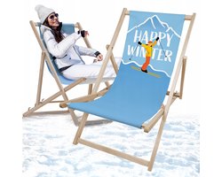 Opvouwbare Winter Ligstoel Skiër - Comfort op de Piste