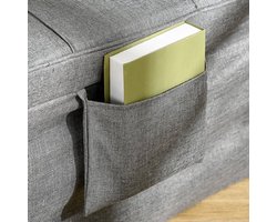 Opvouwbed – Vouwbed – Opklapbed – Logeerbed – Eenpersoonsbed – 8 cm Matras – 5-standen Verstelbare Rugleuning – Stabiel Stalen Frame – Grijs – 188x75x38 cm