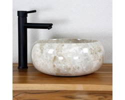 Opzetwastafel – Wastafel – Natuursteen – Marmer – Unieke