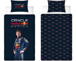 Oracle Red Bull Racing - Max Verstappen - Dekbedovertrek - 1 persoons