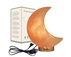 Orakl® - Luxe Dimbare Himalaya Zoutlamp Selene - 3-4 KG - Met Dimmer - 100% Himalayazout - Zoutlamp Himalayazout - Zoutlamp Nachtlampje - Zoutlampen - Zoutsteen
