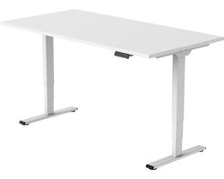 OrangeLabel elektrisch zit/sta bureau Eco frame maat 160x80. Voldoet aan de NEN EN 527. Inclusief wit blad!