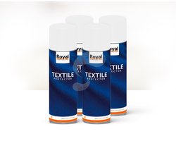Oranje Furniture Care Textiel Protector Spray – 500 ml – 4 spuitbussen