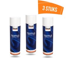 Oranje Furniture Care Textiel Protector Spray - 500 ml - Oranje – 3 spuitbussen