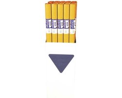 Oranje papieren tafelkleed op rol - 800x118cm