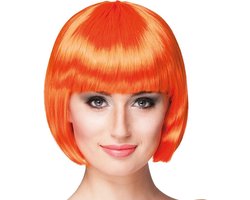 Oranje Pruik 'Cabaret' - Koningsdag - EK/WK Voetbal