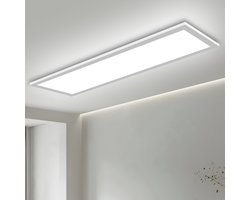 Oraymin LED Paneel 58x20cm-24W-3100LM-Plafondlamp-6500K-Daglicht-Wit-Ultra Dun
