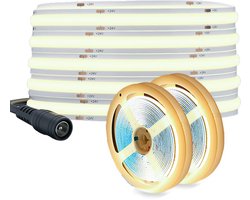 Oraymin LED Strip - Set van 2 - 2M - Warm Wit 3000K - Zelfklevend - DIY Verlichting - 90LM/W