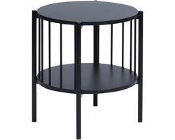 OREANA - Bijzettafel - Zwart - MDF