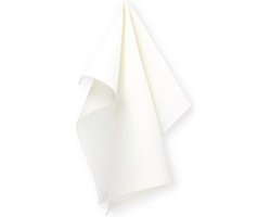 Organic Home | Theedoek Arctic Pearl White 65x65 cm| 65.00 x 65.00 cm