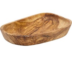 Organic - Slakom - 26-29x16-18xh5cm - Olijfhout