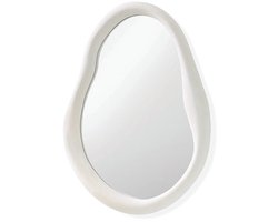 Organische Wandspiegel - Moderne Designer Spiegel met Wavy Frame - Ovaal & Uniek