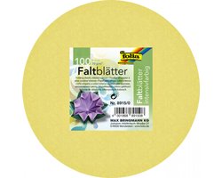 Origami papier Folia 70gr rond 15cm 100 vel assorti kleuren