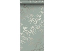 Origin Wallcoverings behang bamboe bladeren groen - 347736 - 0,53 x 10,05 m