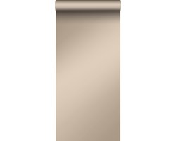 Origin Wallcoverings behang effen glanzend brons - 53 cm x 10.05 m - 345707